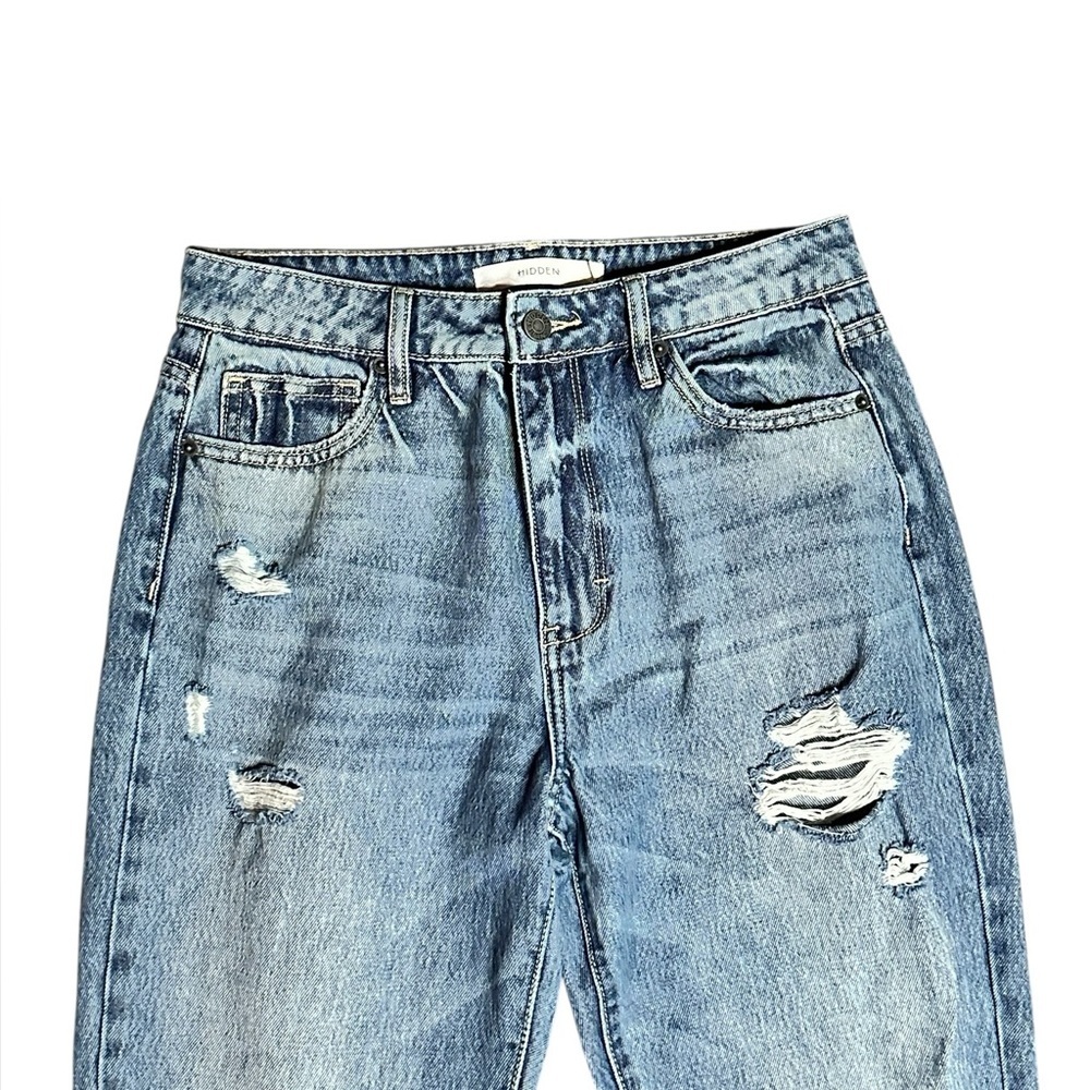 Hidden Bailey Boyfriend Straight Denim Jean 27 - Picture 2 of 6